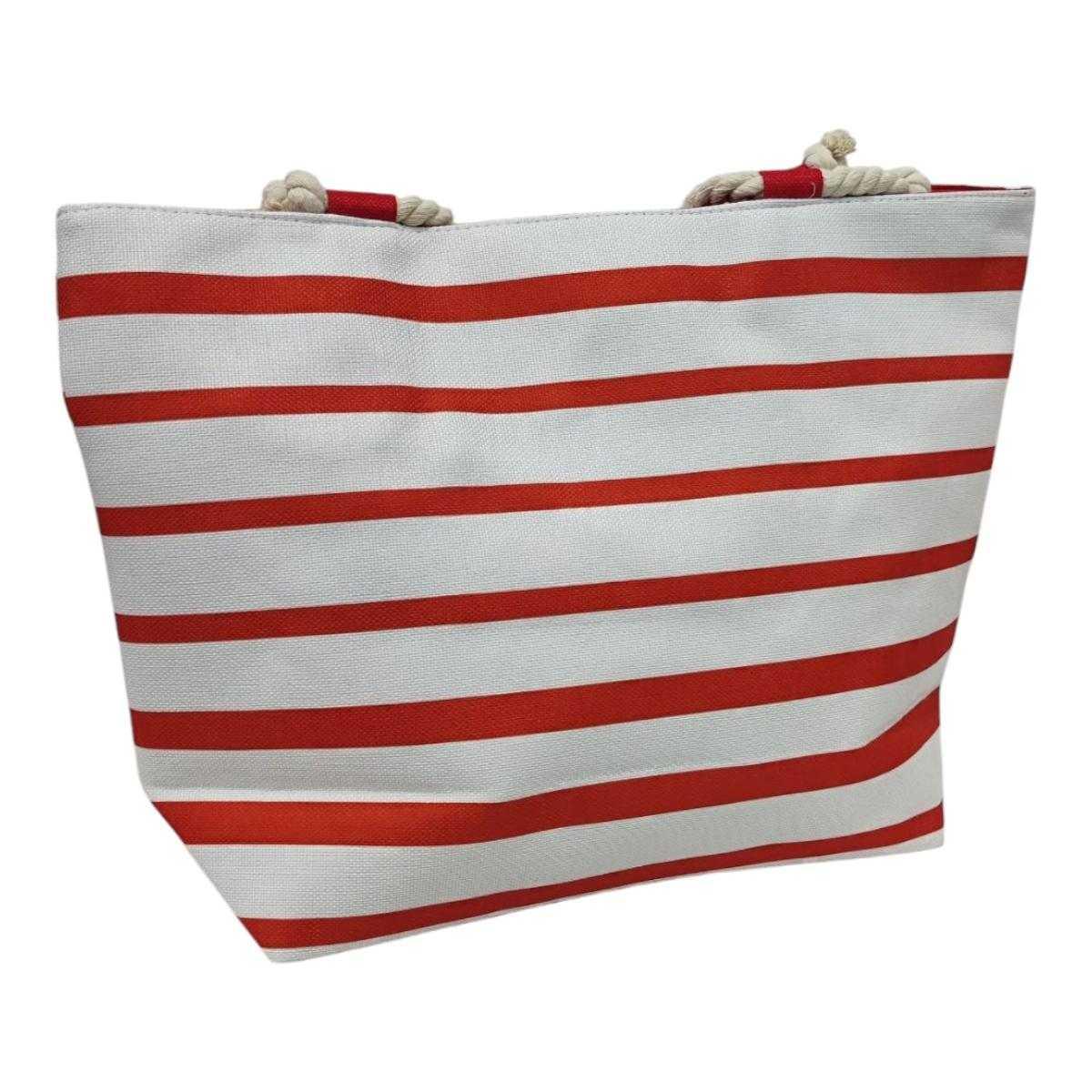 Borsa mare in poliestere stampa Cane con pipa Roncato