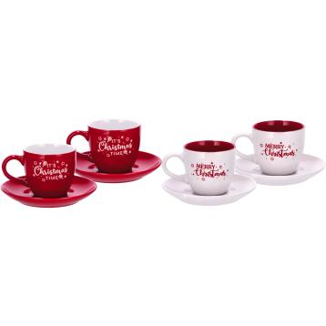 Servizio da tè in ceramica corby per 2 persone