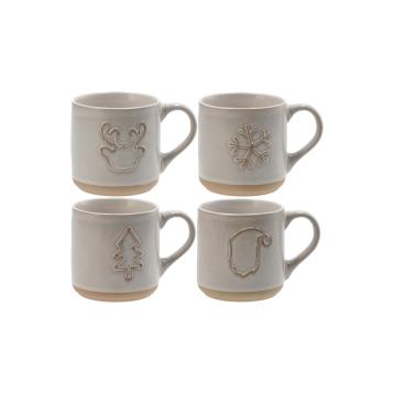 Tazza mug in ceramica 370 ml d8,5 x h9 cm