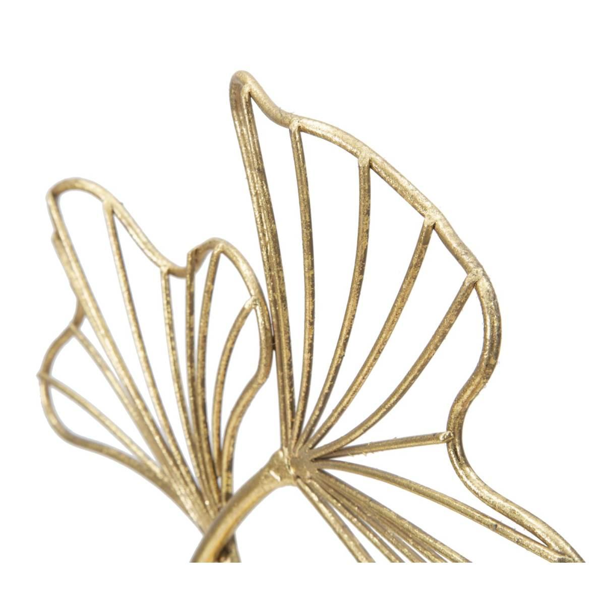Scultura leaf glam cm 25x8,5x35 min 2