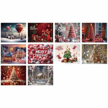 Tovaglietta natalizia in pp stampata 45x35 cm