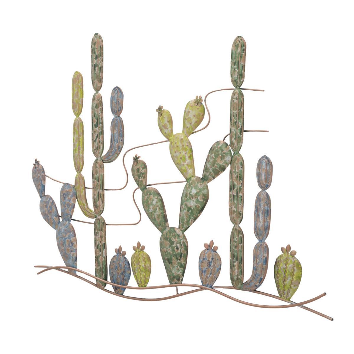 Pannello in ferro cactus -b- cm 90x2,5x64