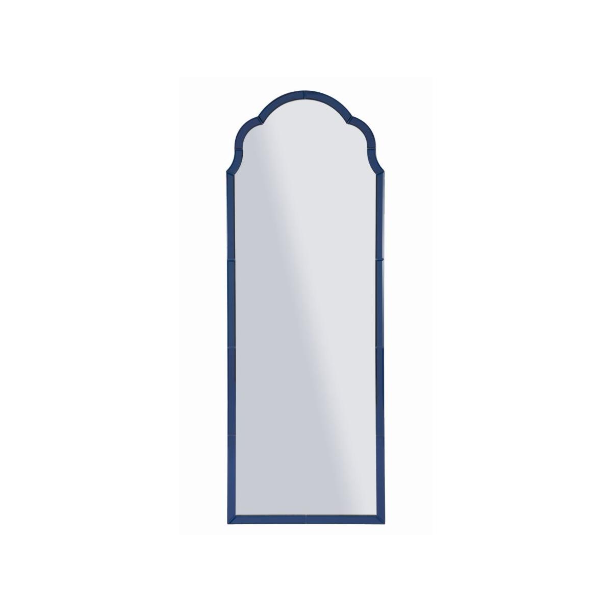 Specchio da muro tangeri blu cm 55x2x150 (misura specchio cm 49x144)