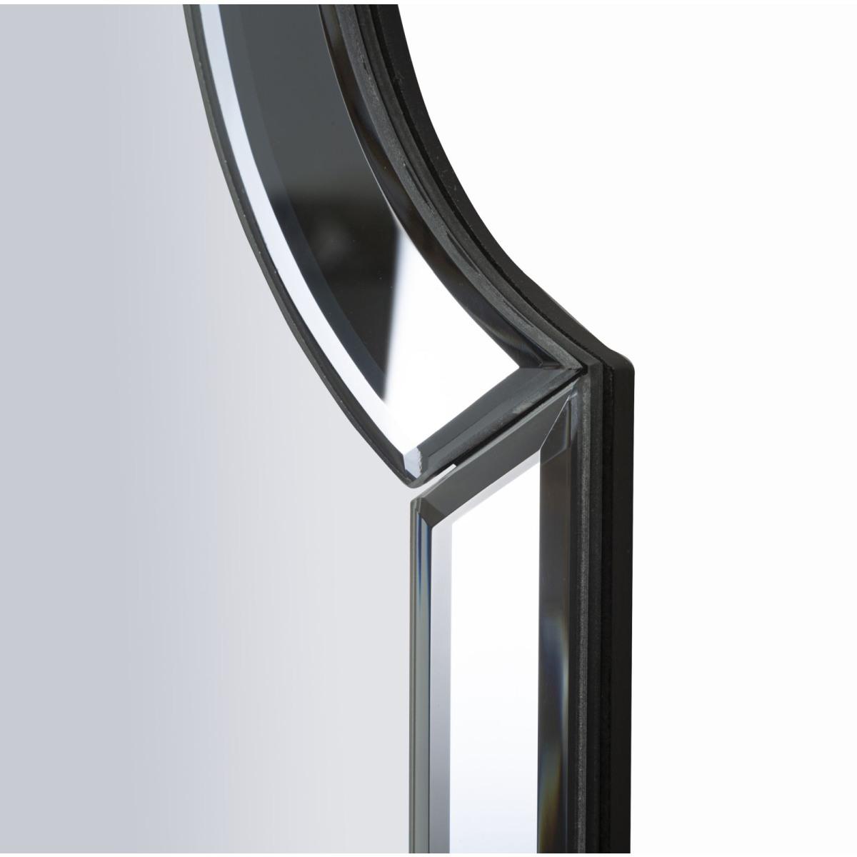 Specchio da muro ankara grigio cm 85x1x100 (misura specchio cm 78x93)