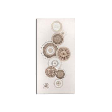 Dipinto su tela circly c/inserti -b- cm 50x3,2x100
