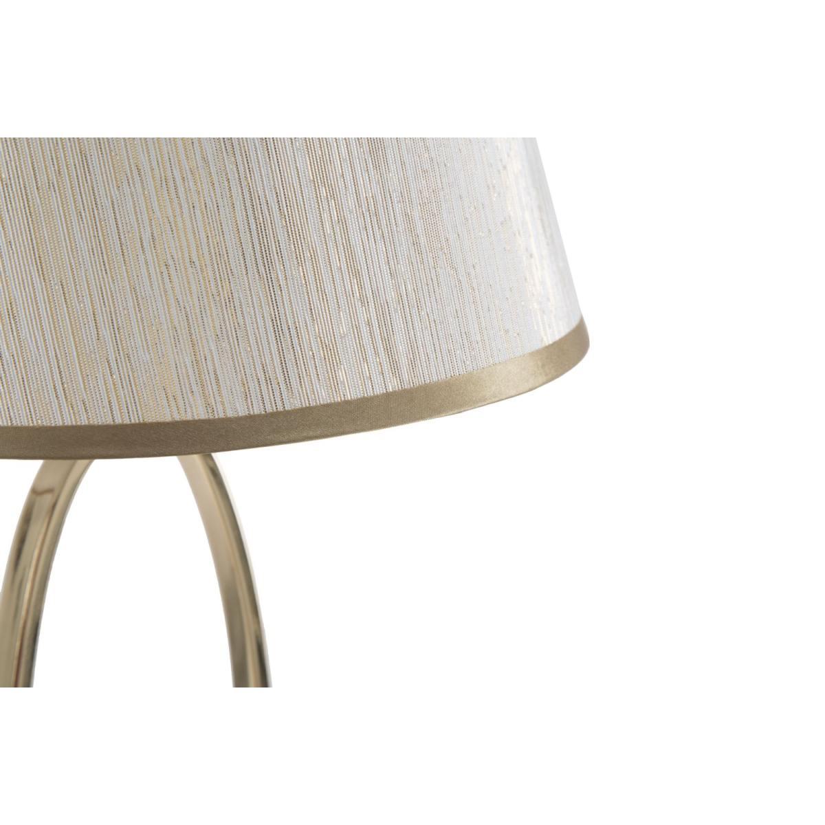 Lampada da tavolo glam flush cm Ø 24x47