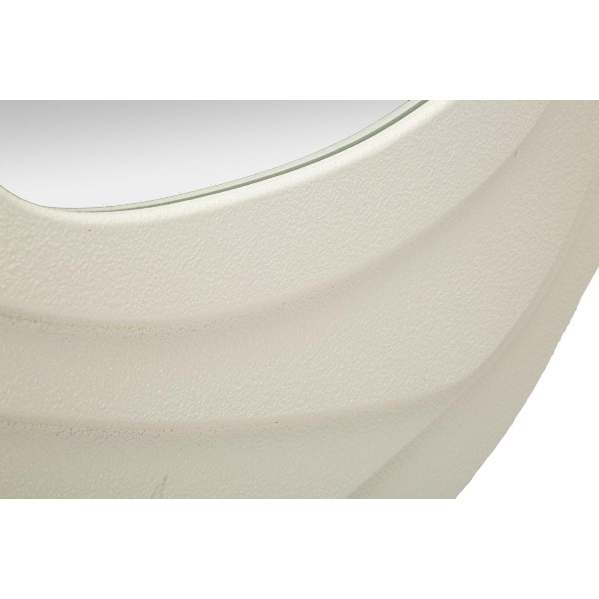 Specchio da muro dalia bianco cm 90x4x97 (misura specchio cm 43x45)
