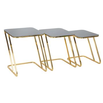 Tavolinetti simple set 3pz cm 44x50,5x55,5-39x49x51-34x47x45