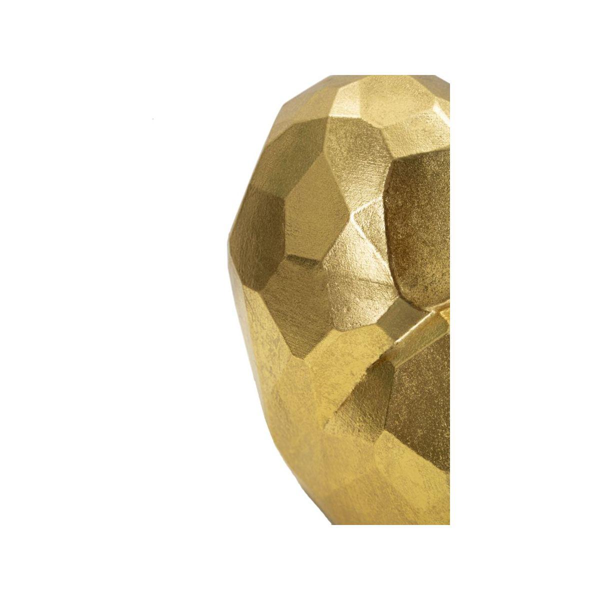 Vaso heart gold cm 19x9x18 min 2