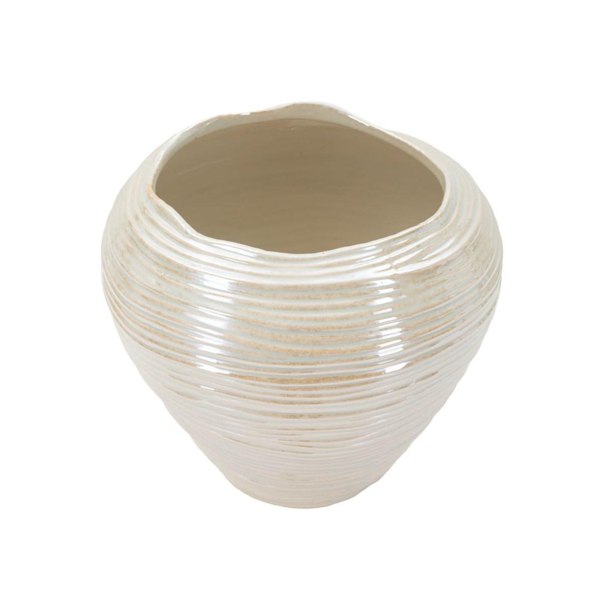Vaso perly round cm Ø 27x24