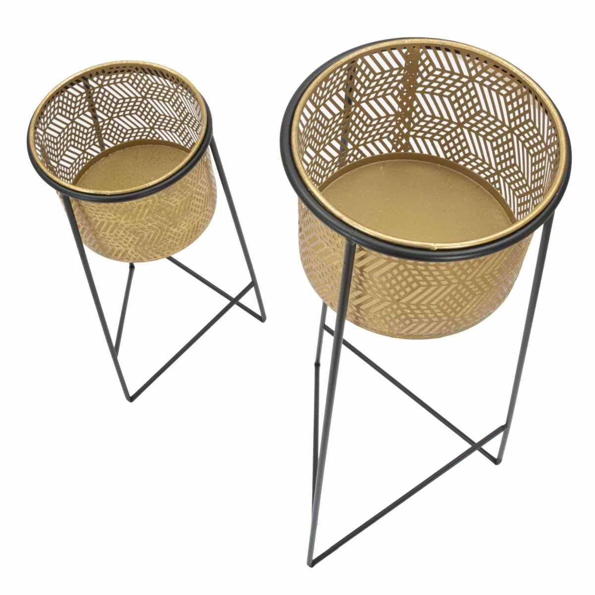 P/vasi coppia exy cm Ø 37x76-27x51