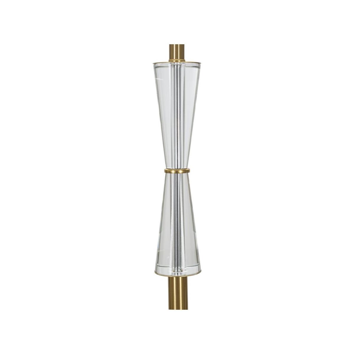 Lampada da terra cristal cm Ø 40x153