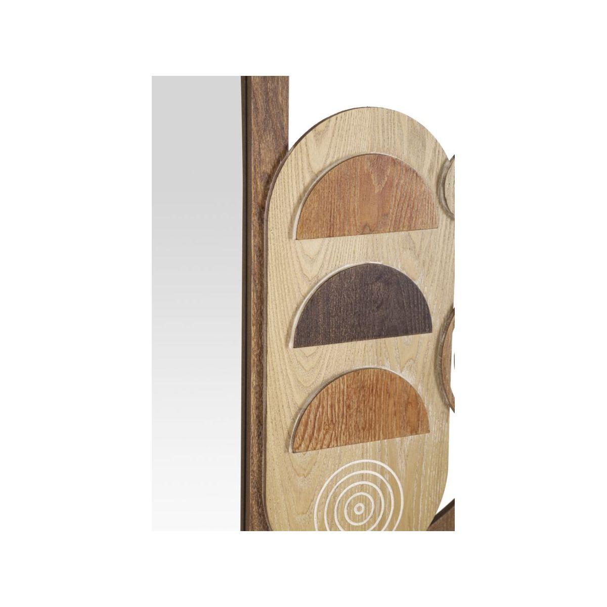 Specchio da muro block cm Ø 80x3