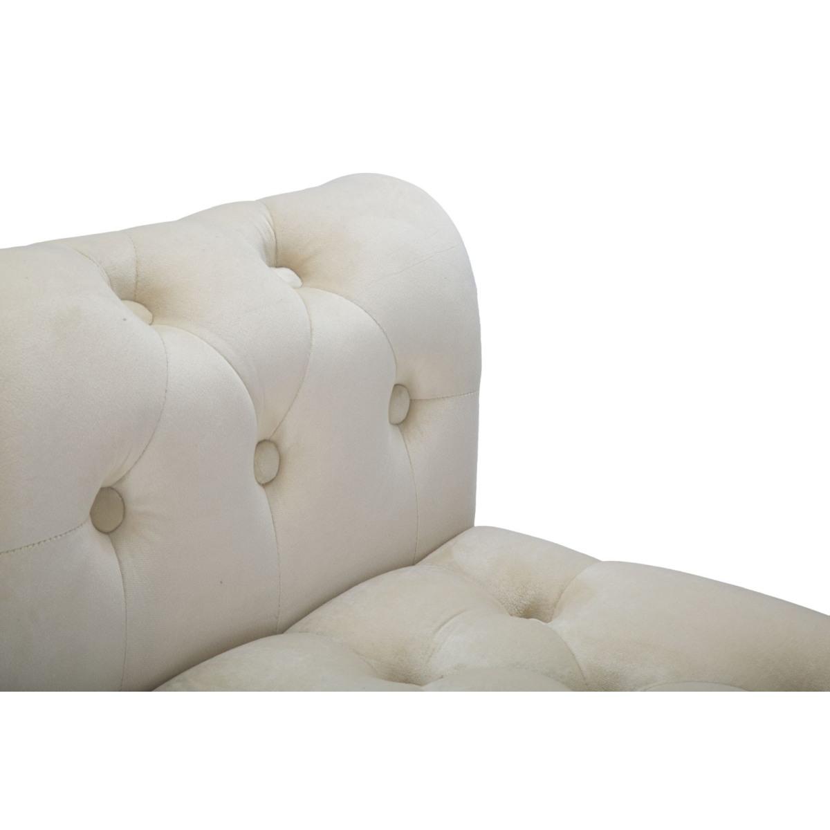 Panchetta paris crema/gold cm 120x40x60