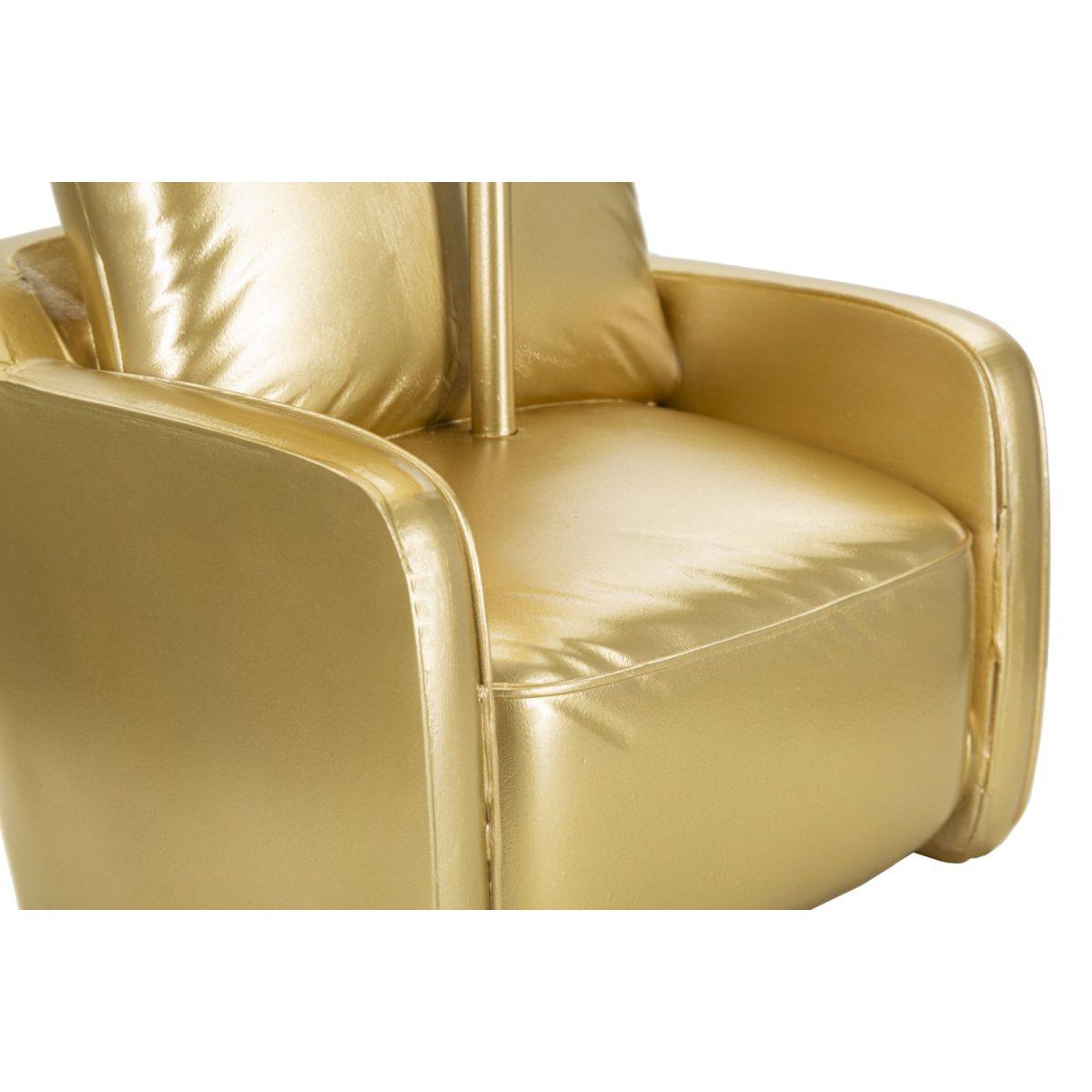 Lampada da comodino midcentury gialla cm Ø 26x46