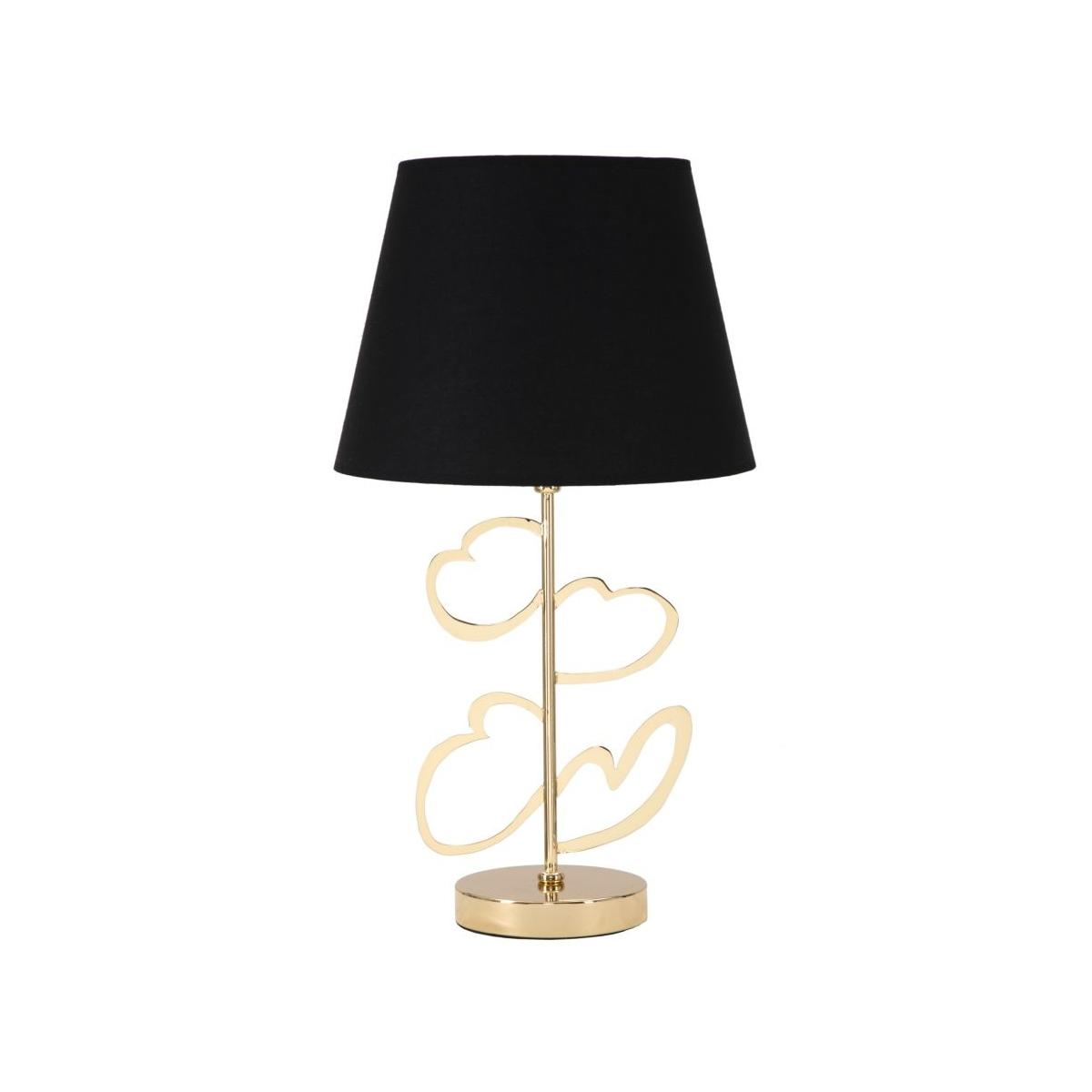 Lampada da tavolo glam hearts cm Ø 30x54,5