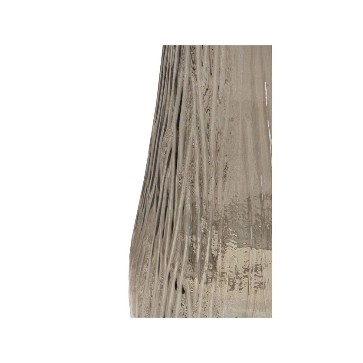 Vaso jarron arabe vetro riciclato brown cm Ø 25x99 (made in spain)