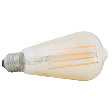 Lampadina led "st64" *220-240v 4w 2200k e27* amber cm Ø 6,5x13,5