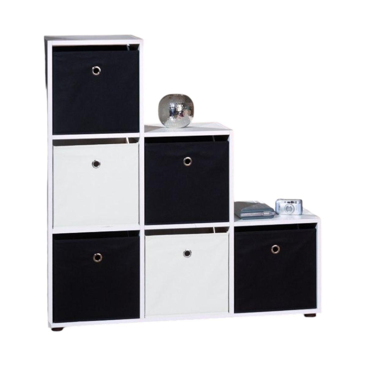 Cestino cubo nero cm 32x32x31 min 2