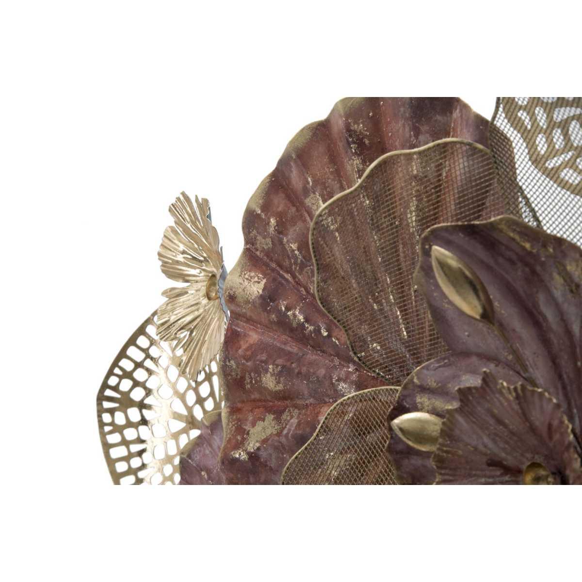 Pannello in ferro flowery cm 118x10x58