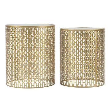 Tavolinetti coppia oblin cm  41x50-37,5x47