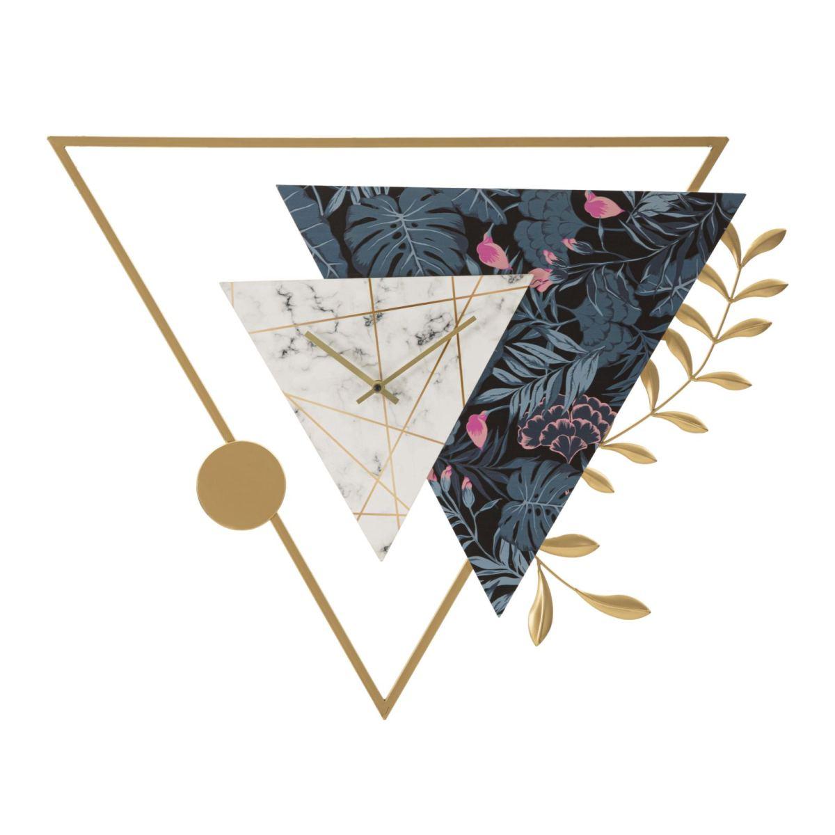 Orologio da muro triangle cm 75x4,5x59