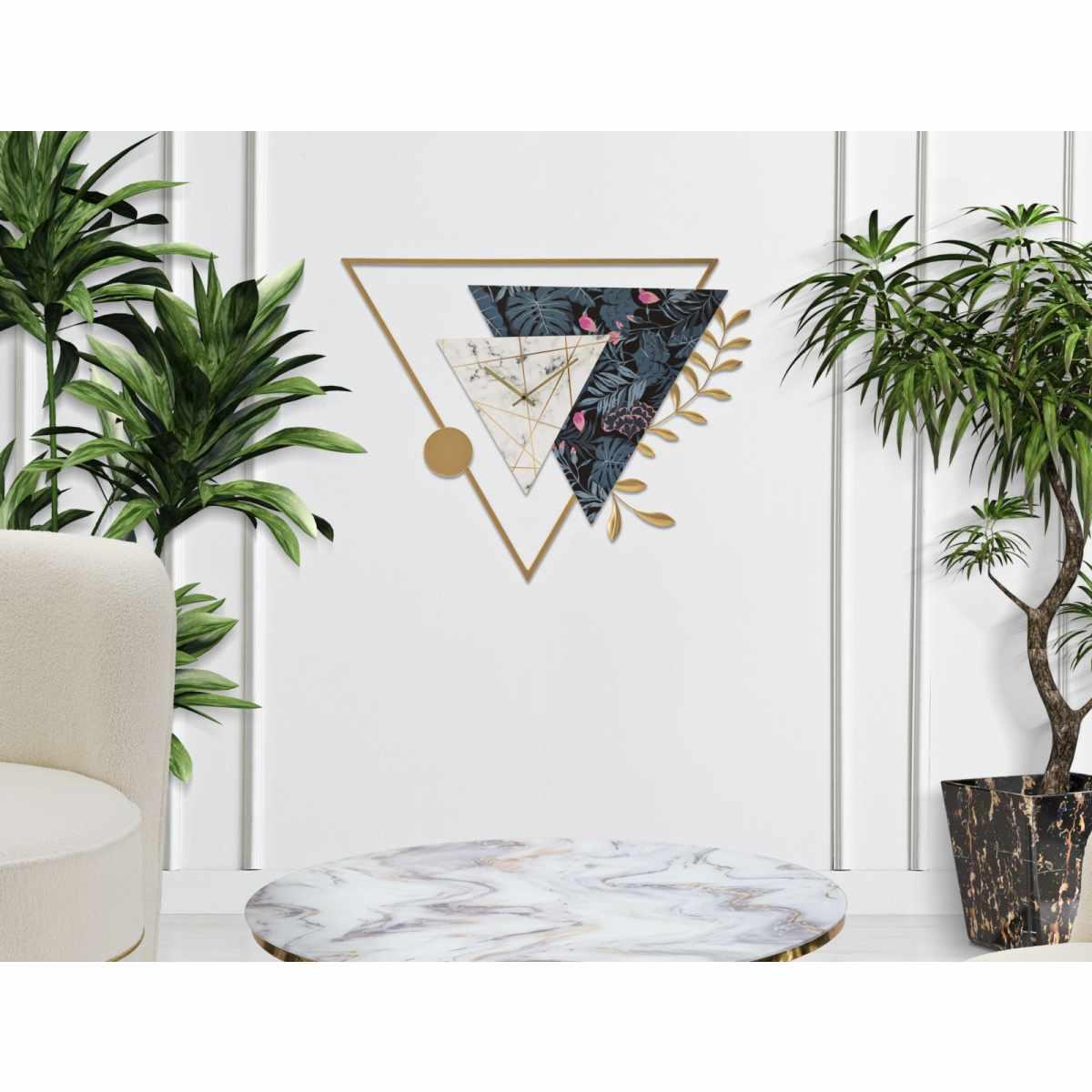 Orologio da muro triangle cm 75x4,5x59