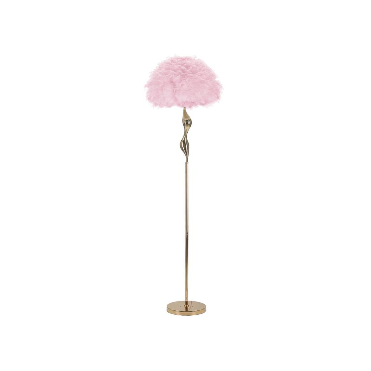 Lampada da terra slim rosa cm Ø 50x165