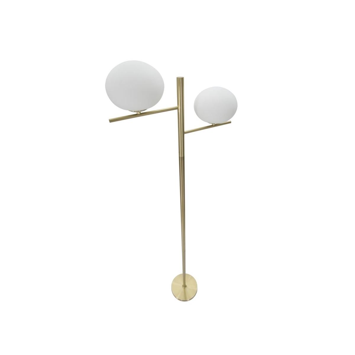 Lampada da terra oval glamy cm 51x24x180