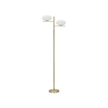 Lampada da terra oval glamy cm 51x24x180