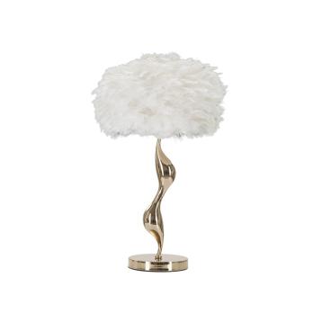 Lampada da tavolo slim bianca cm Ø 40x63