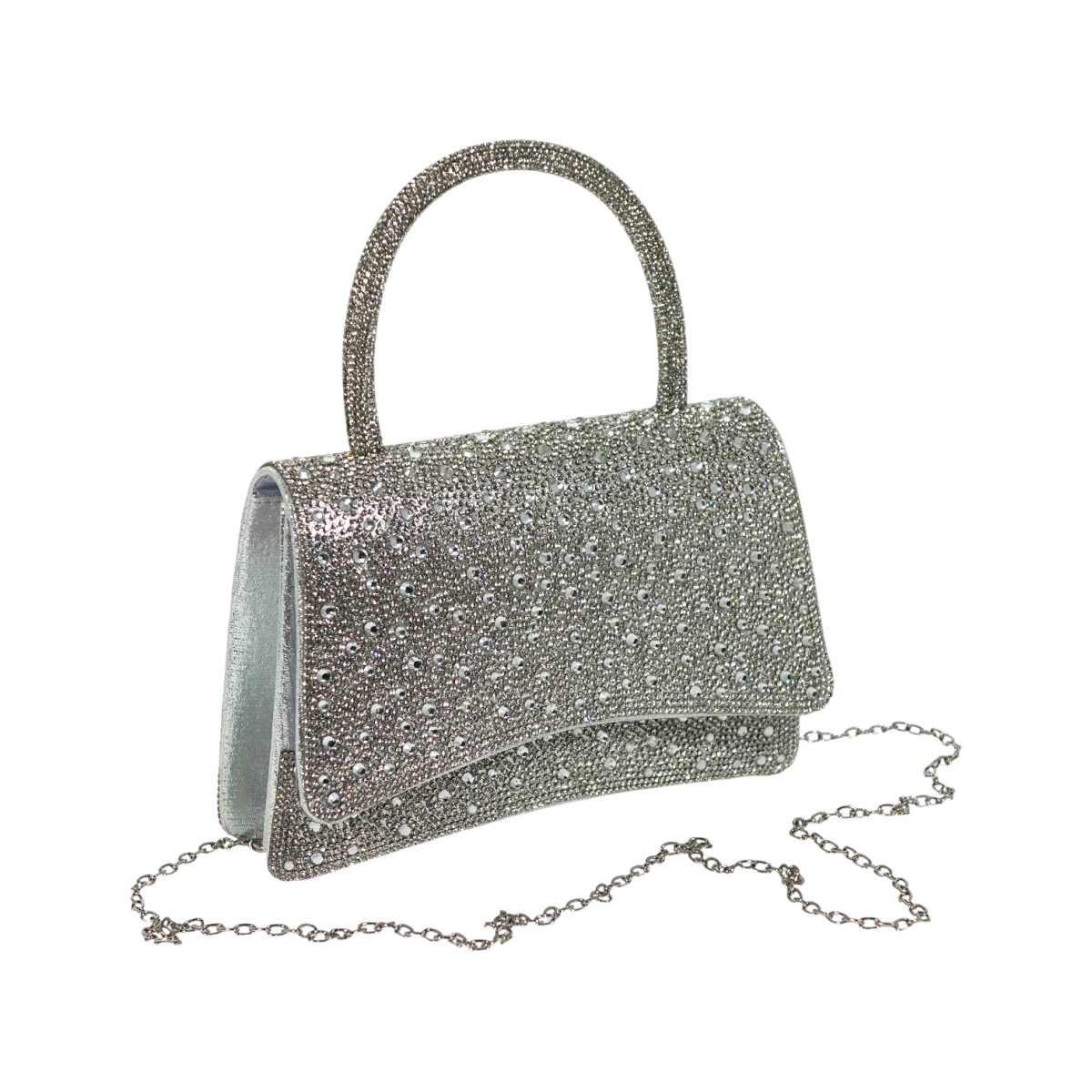 Borsa cerimonia donna strass Alexis Le Kikke