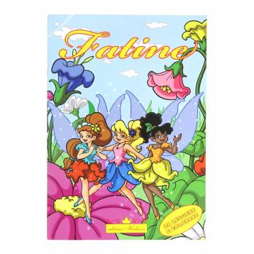 Libro da leggere e colorare fatine
