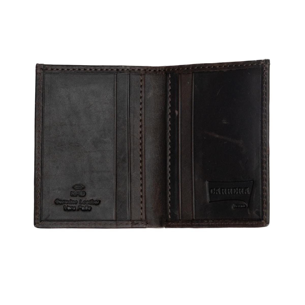 Portafogli uomo Keywest collection bifold verticale Carrera