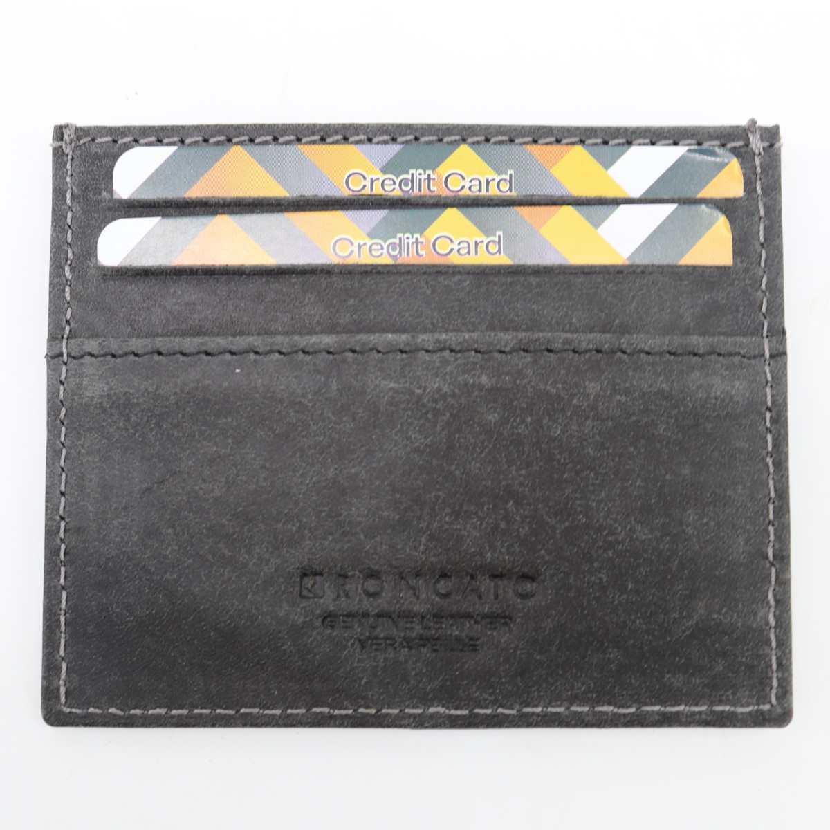 Portacarte di credito uomo in pelle Roncato