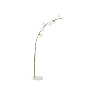 Lampada da terra glamy arc 6 luci cm 130x45x220-246