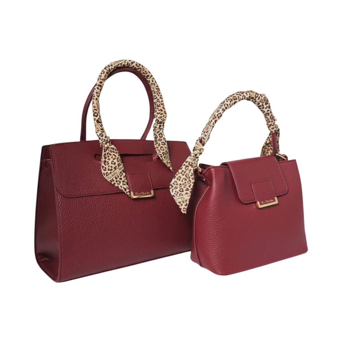 Set donna 2 pezzi borsa bauletto e shopping Renato Balestra