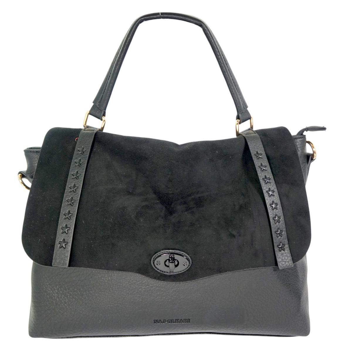 Set 3 pezzi donna  borsa grande, borsa piccola, pochette tracolla Naj-Oleari