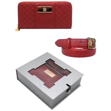 Set donna portafoglio e cintura in confezione regalo laura biagiotti