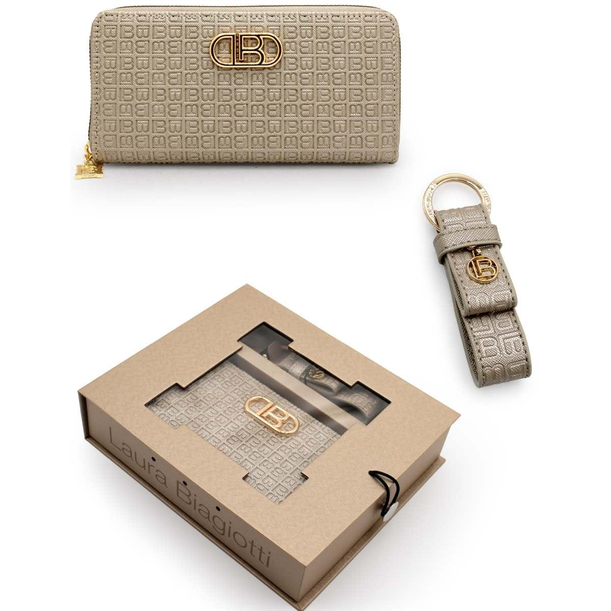 Parure donna portafogli e cintura Laura Biagiotti