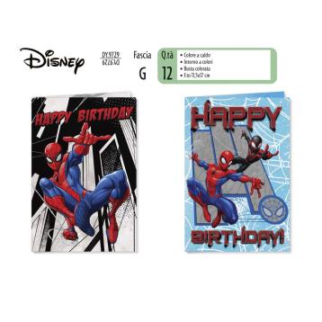 Biglietti auguri spiderman