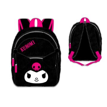 Zainetto pelliccia bimba con dettaglio 3D Kuromi