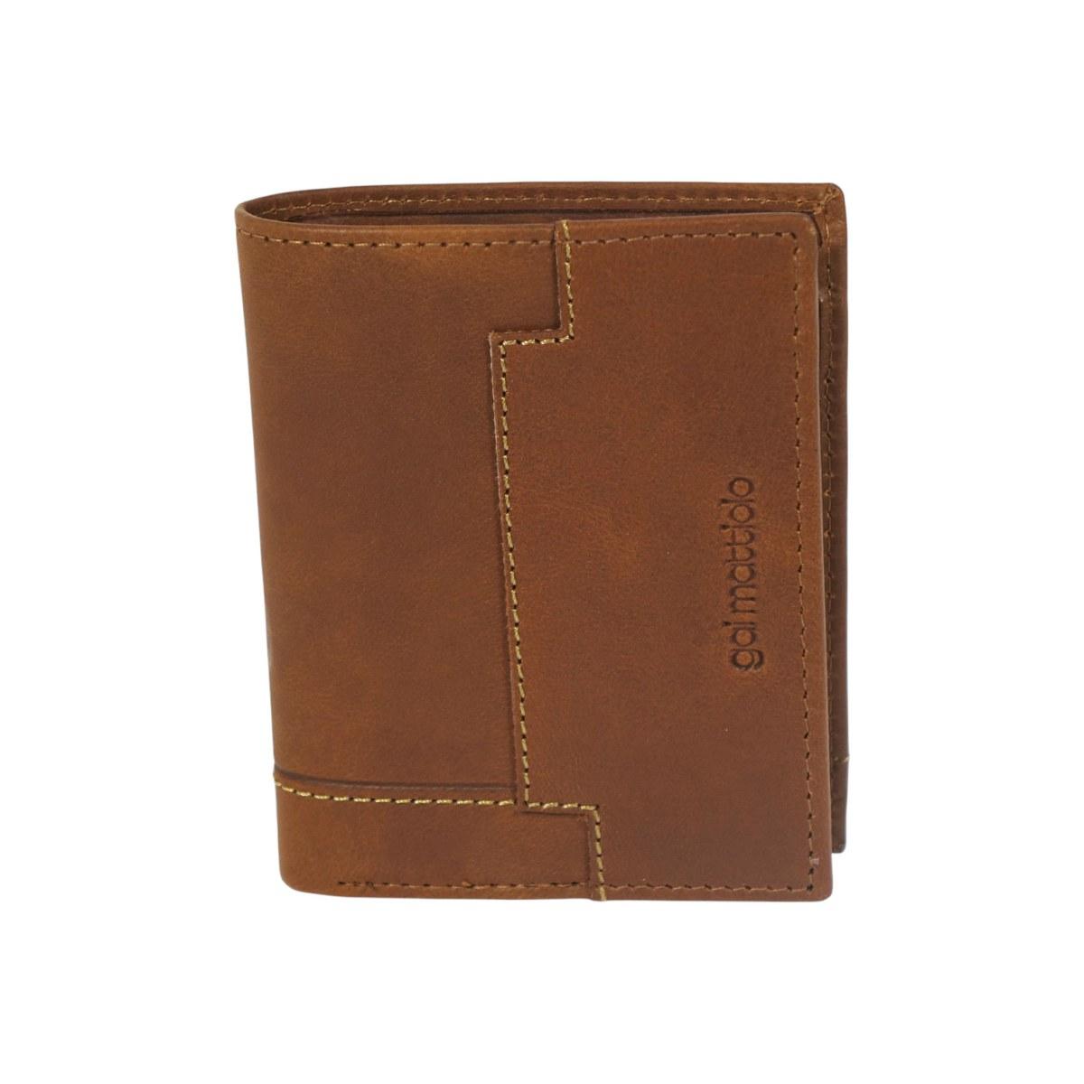 Portafogli tasconcino uomo in pelle Gai Mattiolo