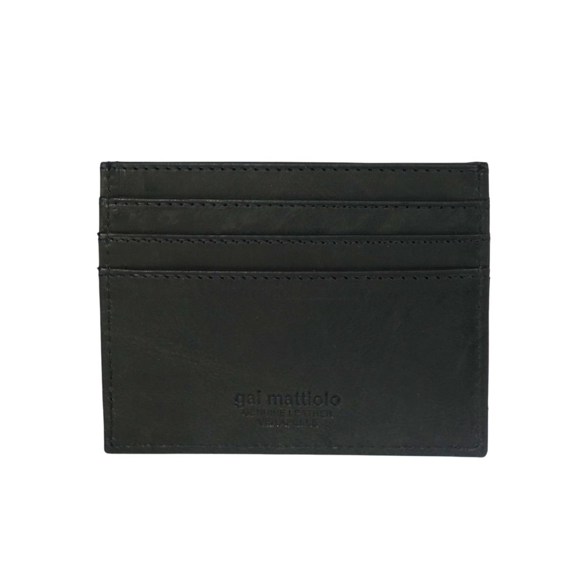 Portacarte uomo in vera pelle Gai Mattiolo