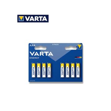 Varta pila energy ministilo aaa alcalina blister da 8