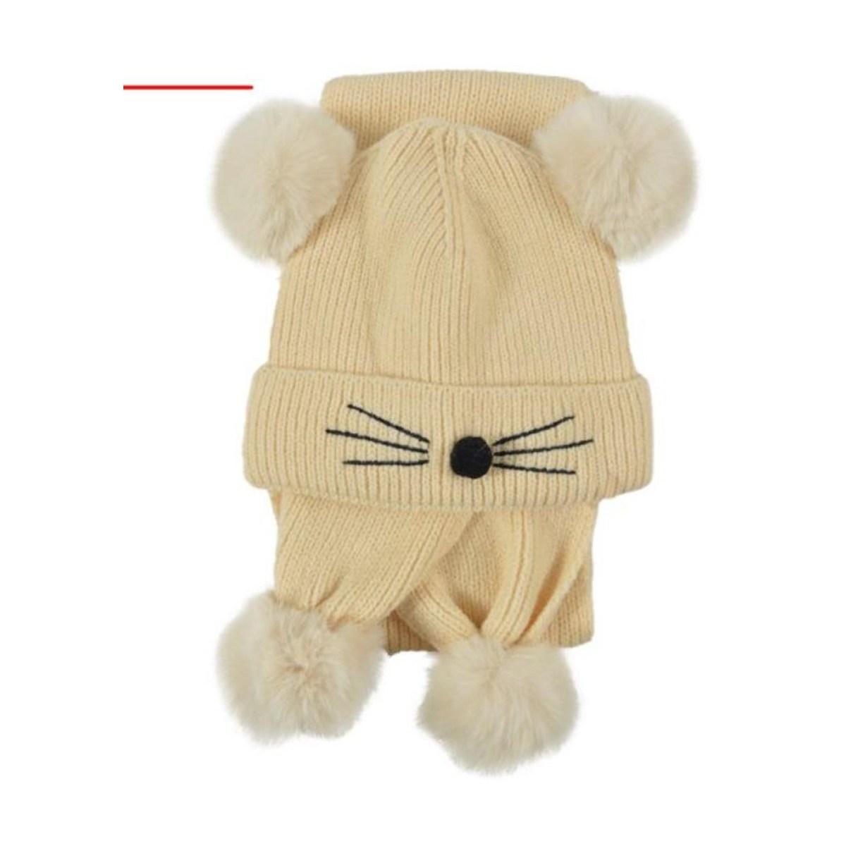 Cordinato baby berretto sciarpa e guanti Romeo Gigli Milano