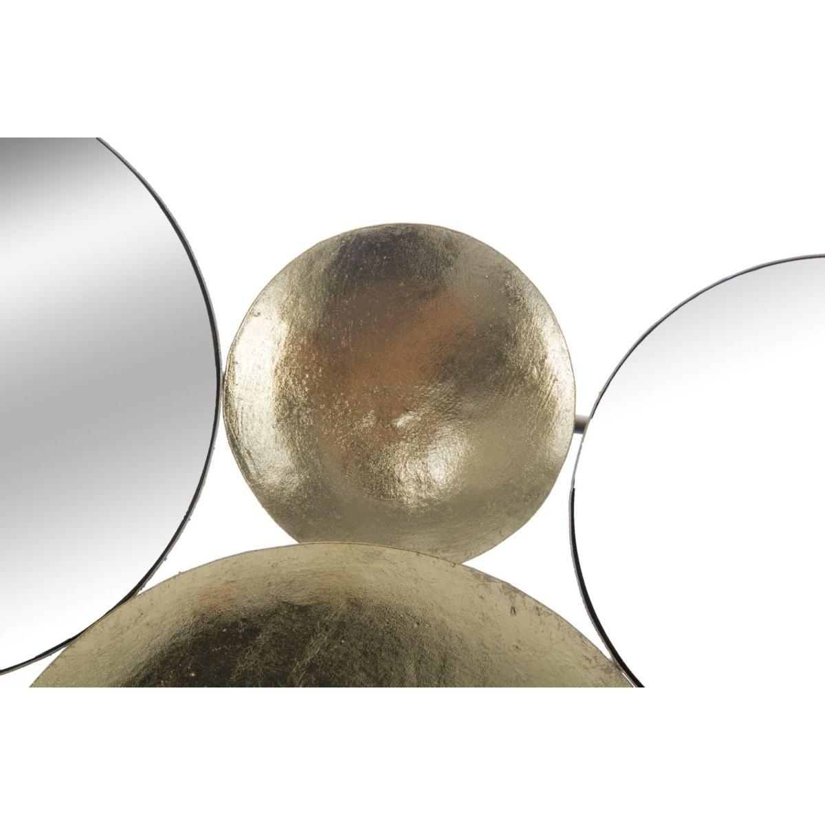 Pannello gold mirror glam cm 118x2,5x60