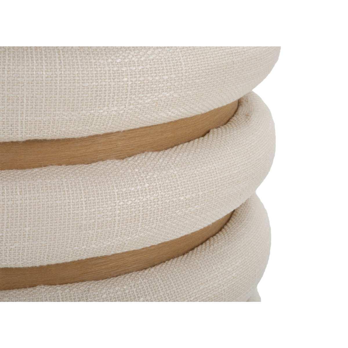 Puff damasco line cm Ø 40x42