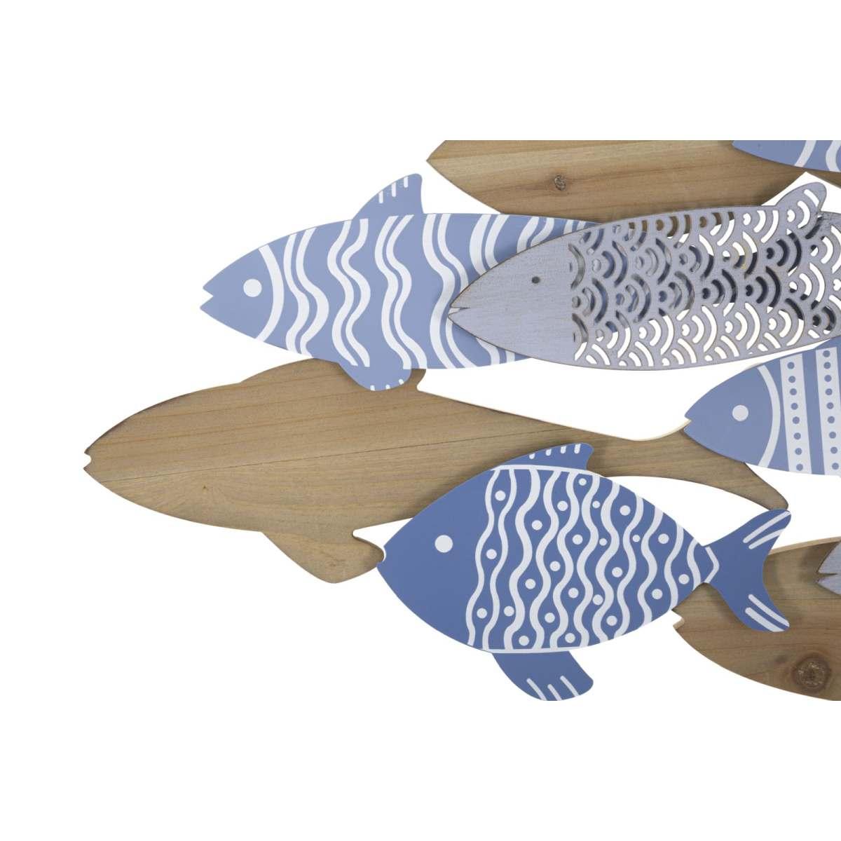 Pannello da muro fish sea cm 91x3x33,5