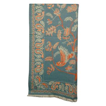 Sciarpa donna stampa paisley in poliestere verve